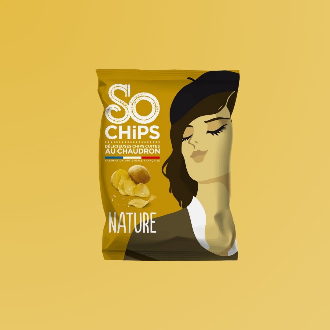 Kartoffelchips Nature