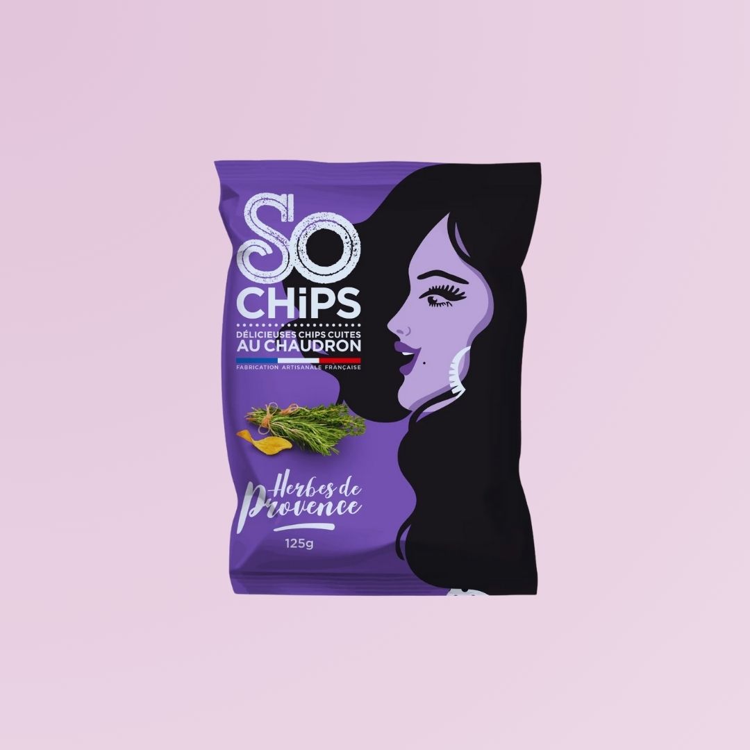 Chips mit Kräutern der Provence