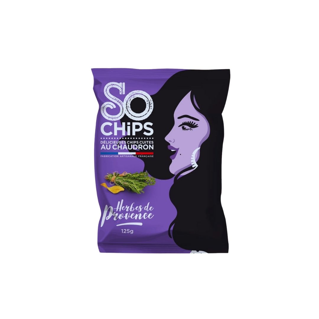 Chips mit Kräutern der Provence