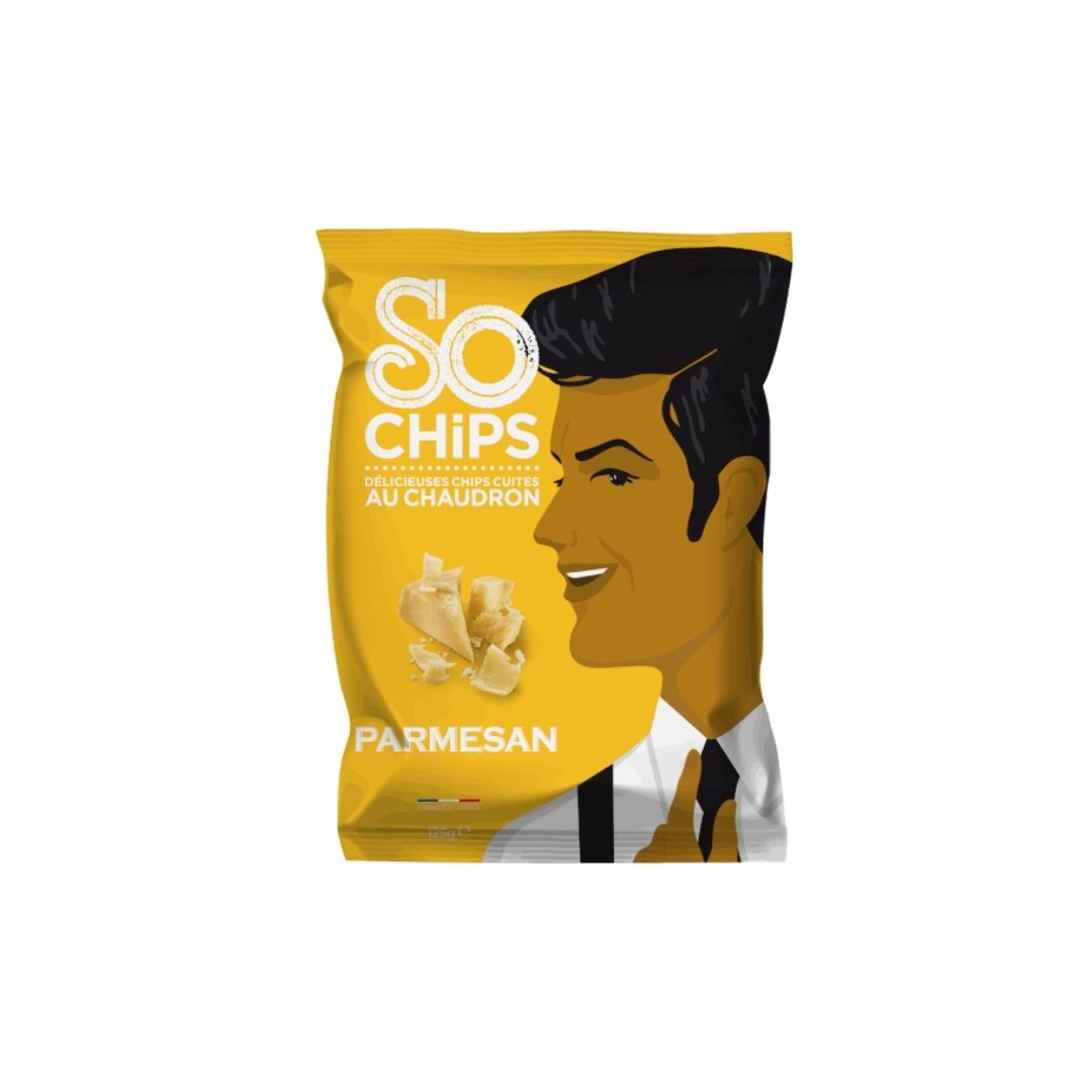 Chips mit Parmesan AOP