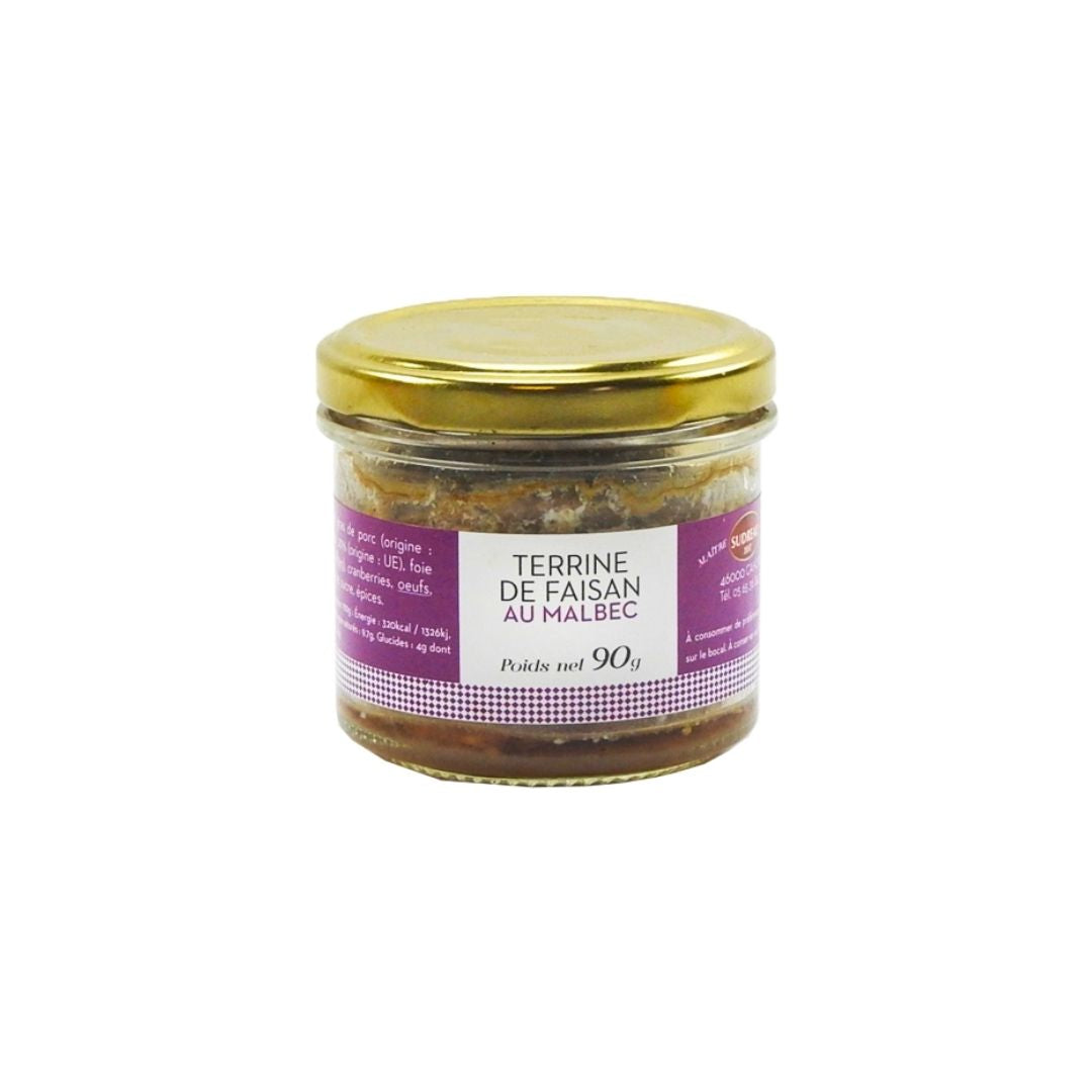 Fasanterrine mit Malbec-Wein – Glas