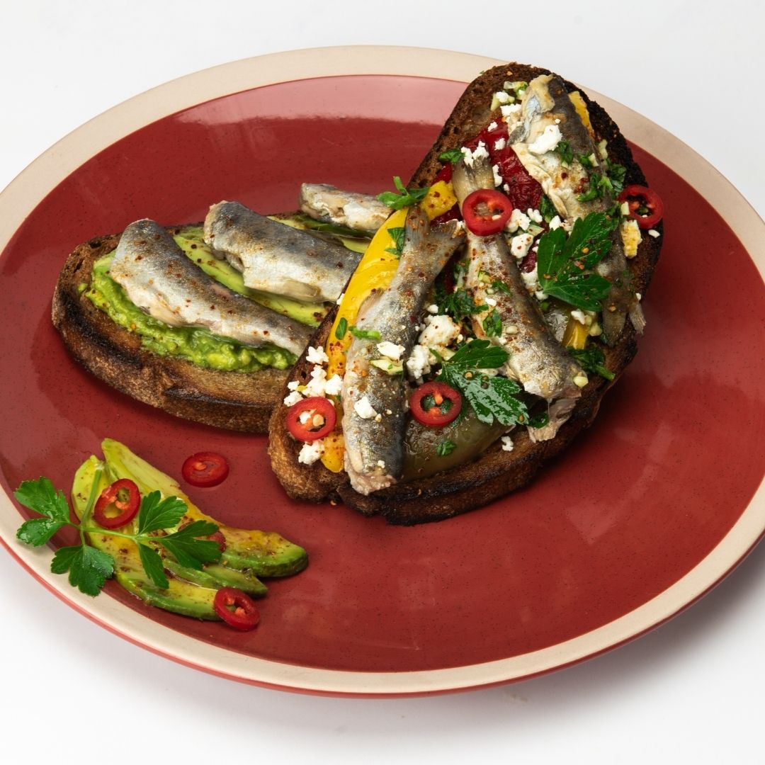 BIO-Bergforelle mit Tomate & Paprika