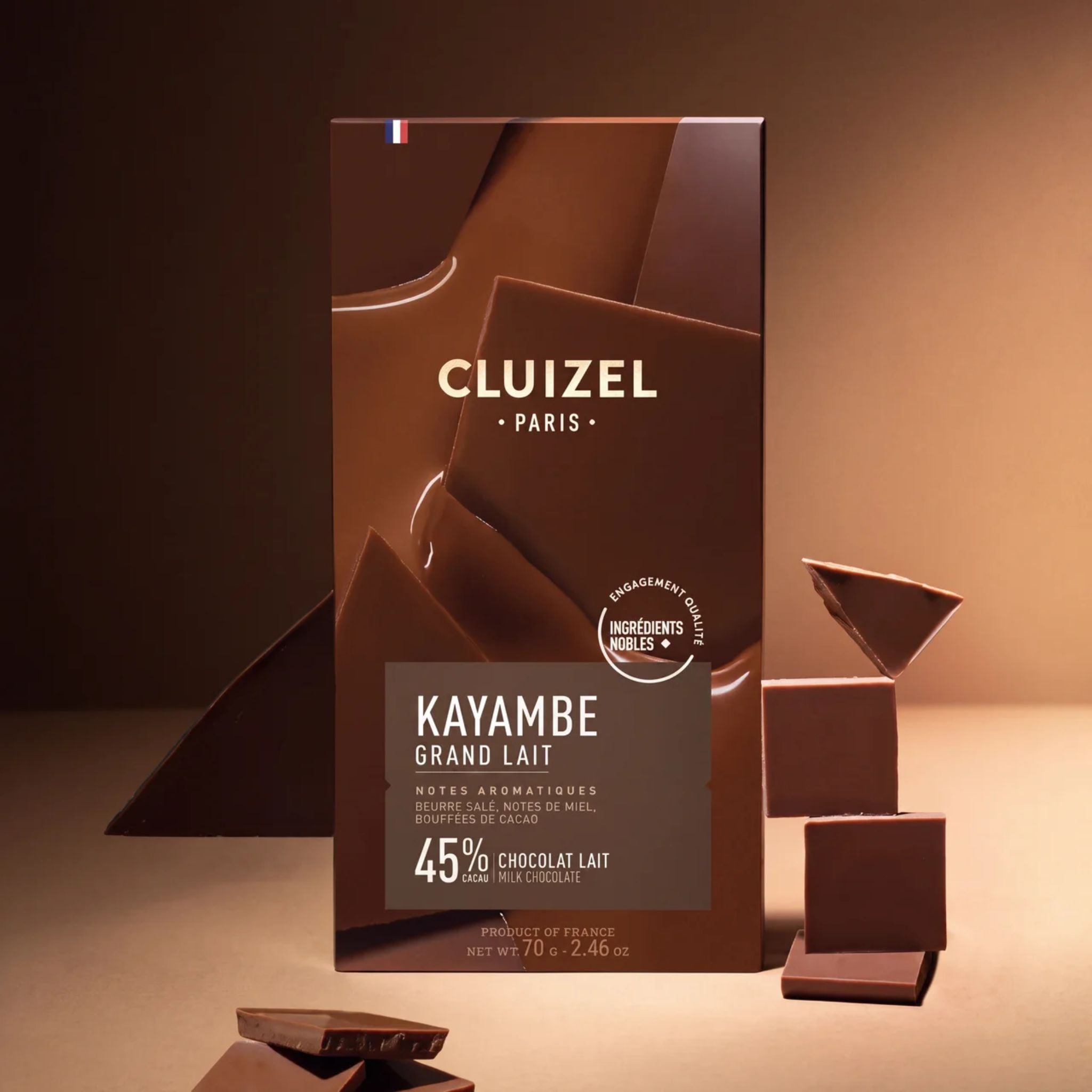 Milchschokolade Kayambe Grand Lait