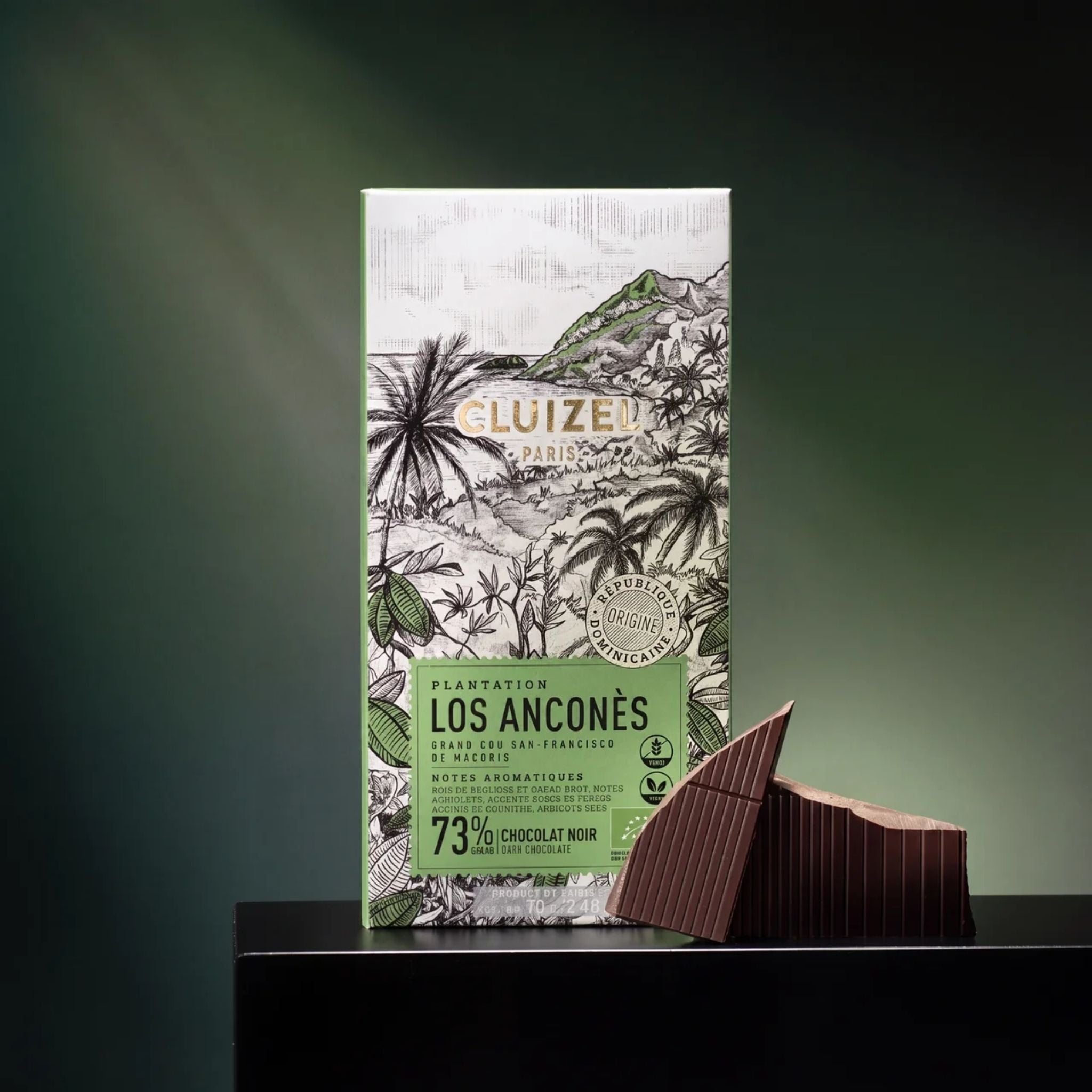 BIO-Plantagenschokolade Zartbitter Dominikanische Republik (Los Anconès)